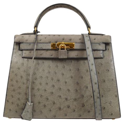 hermes kelly bag straussenleder|Hermes kelly purse.